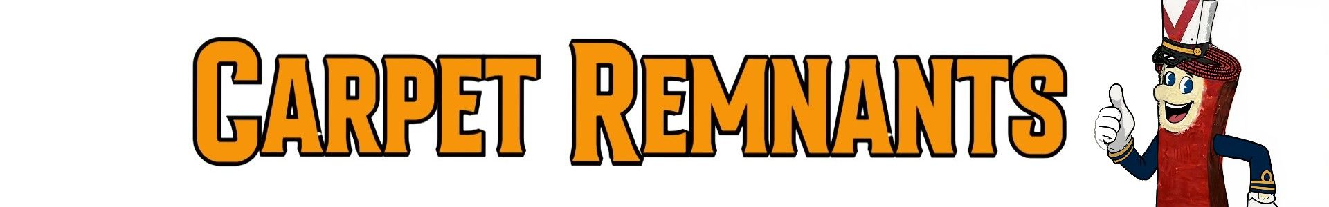 Bold orange and black 'CARPET REMNANTS' sign for Floor Fashions' Odds & Sods section, spotlighting discounted leftover carpet pieces ideal for budget-friendly flooring solutions and small-space projects It’s clear, keyword-rich, and tuned for accessibility and SEO. If you’re planning to add more signage for vinyl, laminate, or tile remnants, I can help you build out a consistent ALT tag set that keeps your branding tight across the board. Want to tackle those next?